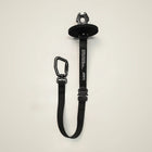 TIE ROPE 78 cm, kort opbindingstov til heste med sikkerhedsspænde og karabinhage